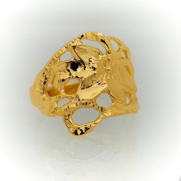 Gold Flower Ring🌺